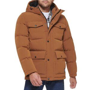 Levi's Men's Hooded Parka Worker Brown Size XL NWT
